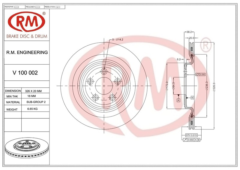 Rear Brake Rotor/Disc Fit For JAGUAR XF Rear gallery