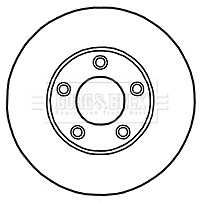 Fits Mazda 3 5 1.3 1.6 D TD 1.8 2.0 1x Brake Disc Front Stallex C24Y3325XB gallery