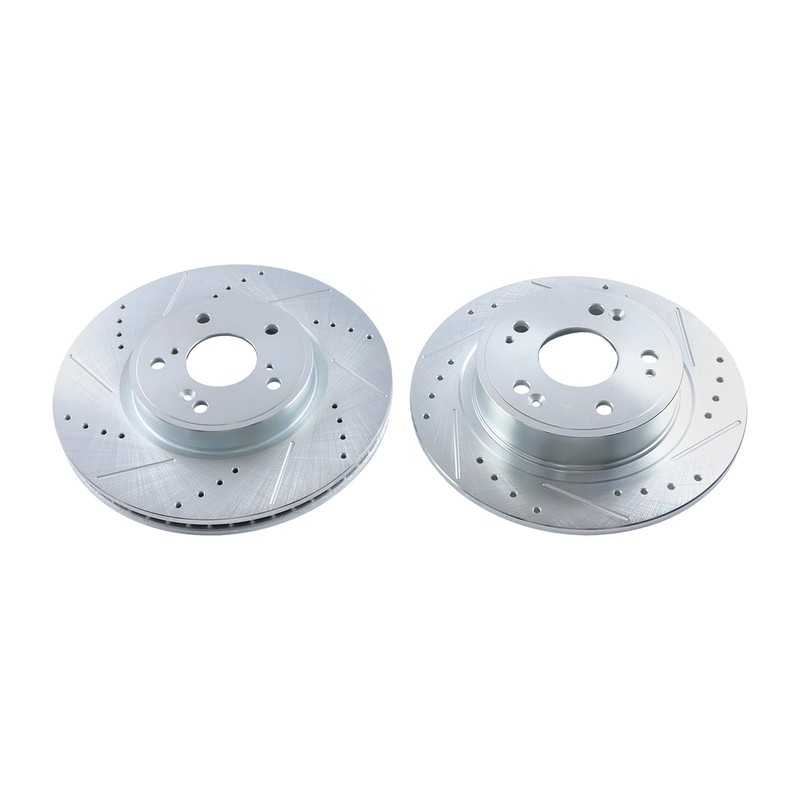 For Honda Accord 2018-2022 1.5L l4 GAS Front & Rear Brake Disc & Pad Kit gallery