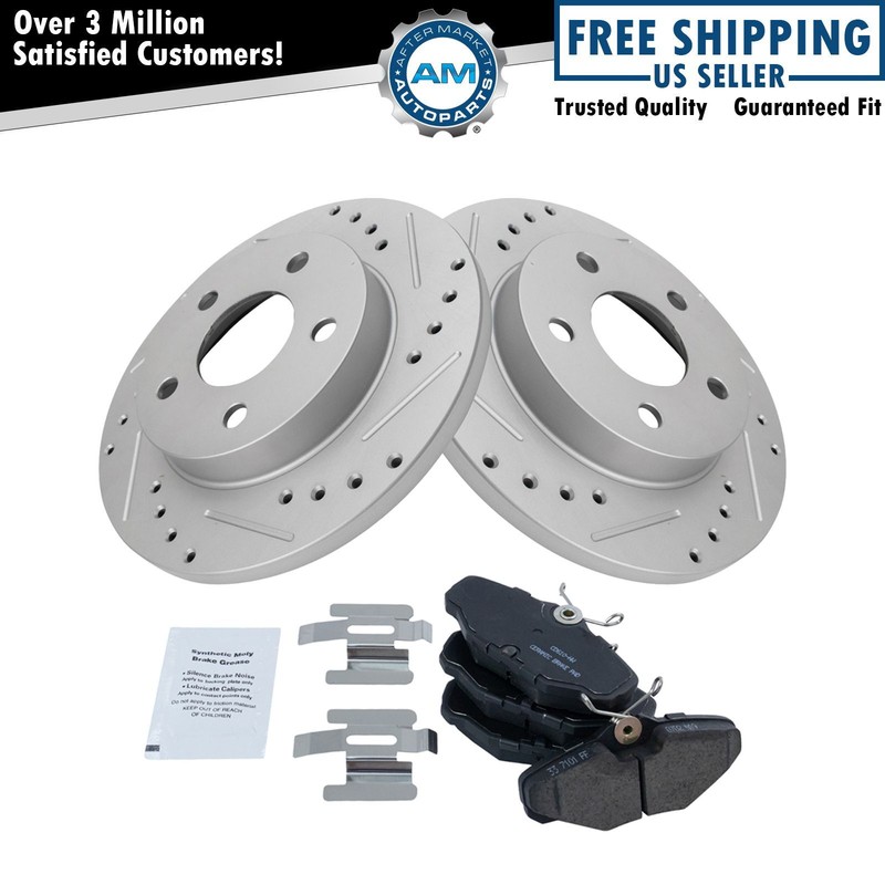 Rear Brake Pad & Performance Rotor Kit for Ford Taurus Sable