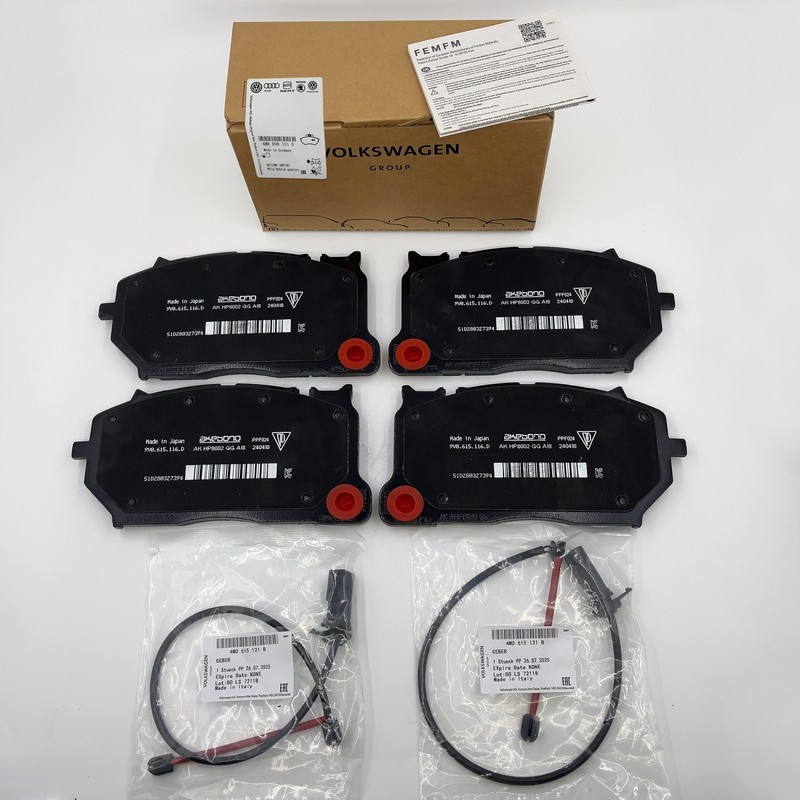 New Front Brake Pad Set 4M8-698-151-D Fit Audi RS6 RS7 RS Q8 2020+ gallery