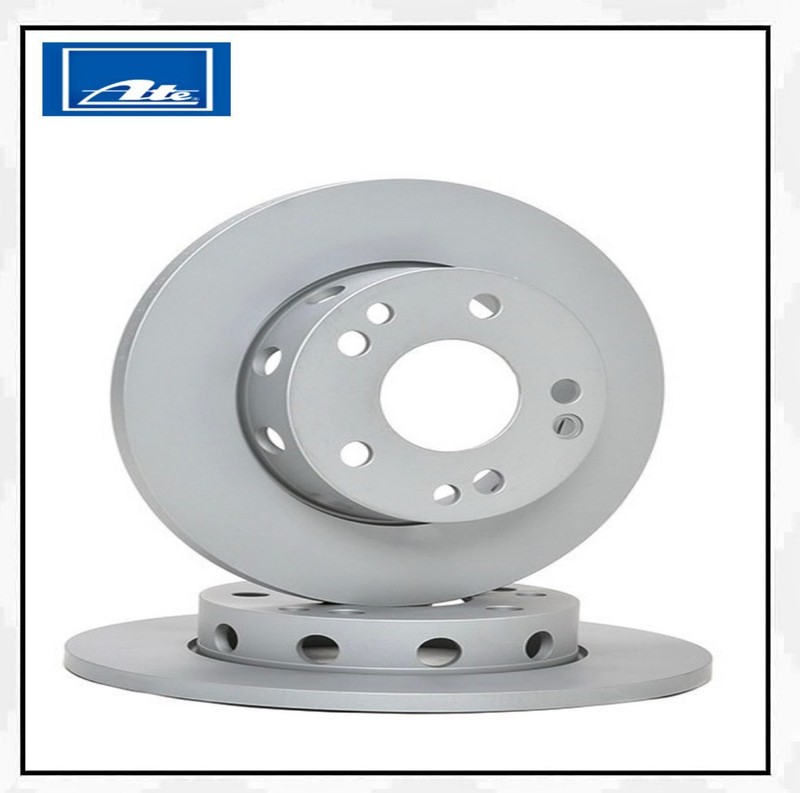 2x ATE 24.0111-0137.1 Brake Disc 262mm Front 262mm 262.0mm for Mercedes 190 gallery
