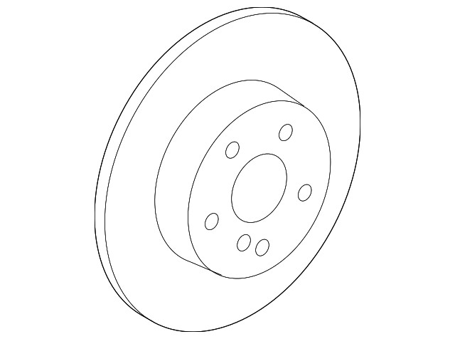 Genuine Mercedes-Benz Rotor 000-423-12-12-90 gallery