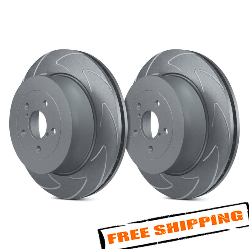 EBC BSD7578 Front Slotted High Carbon 1-Piece Brake Rotors for 10-20 Lexus GX