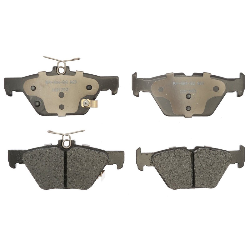 Front & Rear Ceramic Brake Pads Kit For 2019-2025 Subaru Ascent 10 Year Warranty