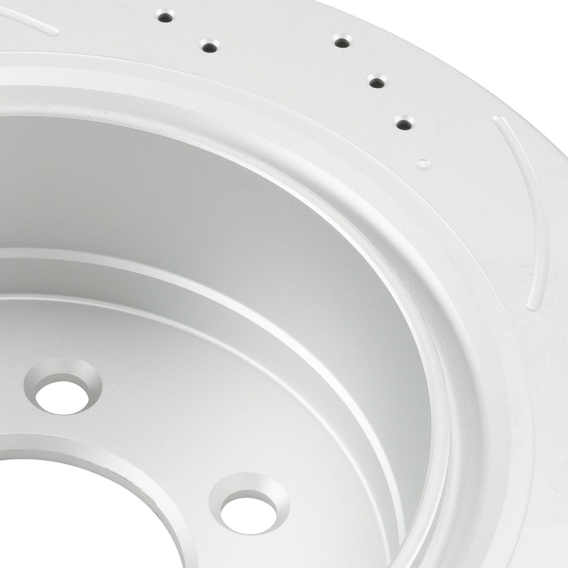 Rear Vented Drilled Slotted Brake Rotors For 2012-2014 2015-2018 Ford F-150 gallery