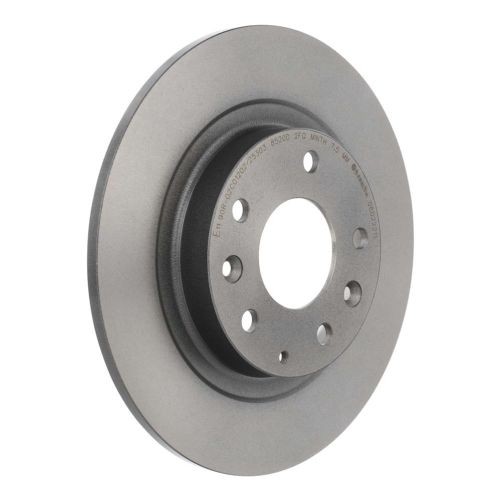 Brembo 08.D222.11 Disc Brake Rotor Rear Gray Cast Iron For 2016-2017 Mazda CX-3