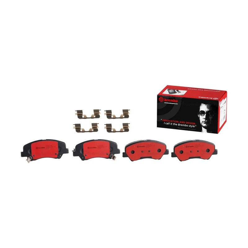 Front Premium Disc Rotors+Brembo NAO Brake Pads 280mm for Hyundai i30 FD 07-11 gallery