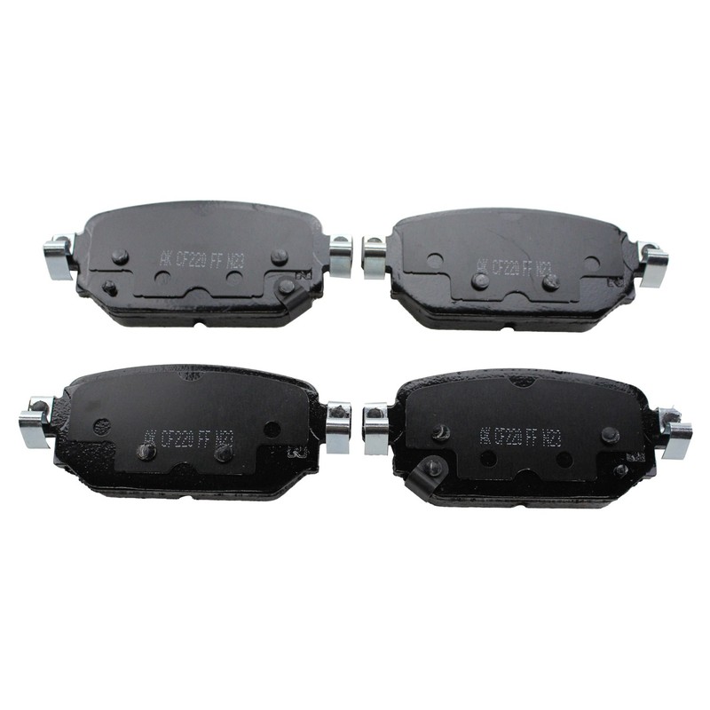 DuraGo Rear Rotors Akebono ProACT Ceramic Disc Brake Pads Kit For Mazda 3 17-21 gallery