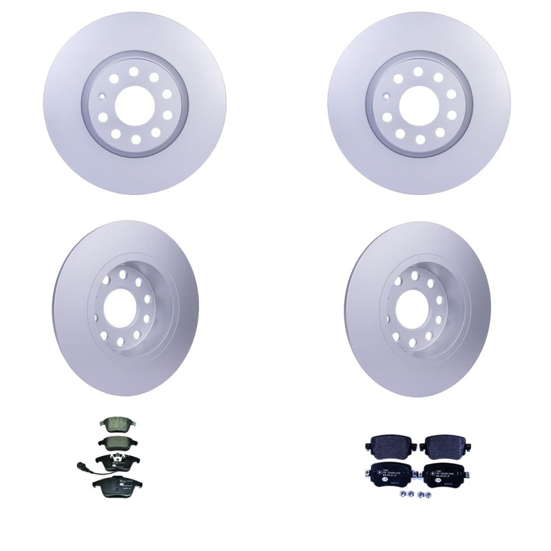 Hella Disc Brake Rotor Kit For Volkswagen
