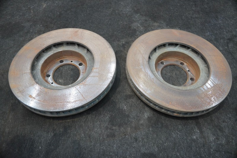 Set 2 Front Left Right Disc Brake Rotor 9J1615301A OEM Audi E-Tron GT 2022 gallery