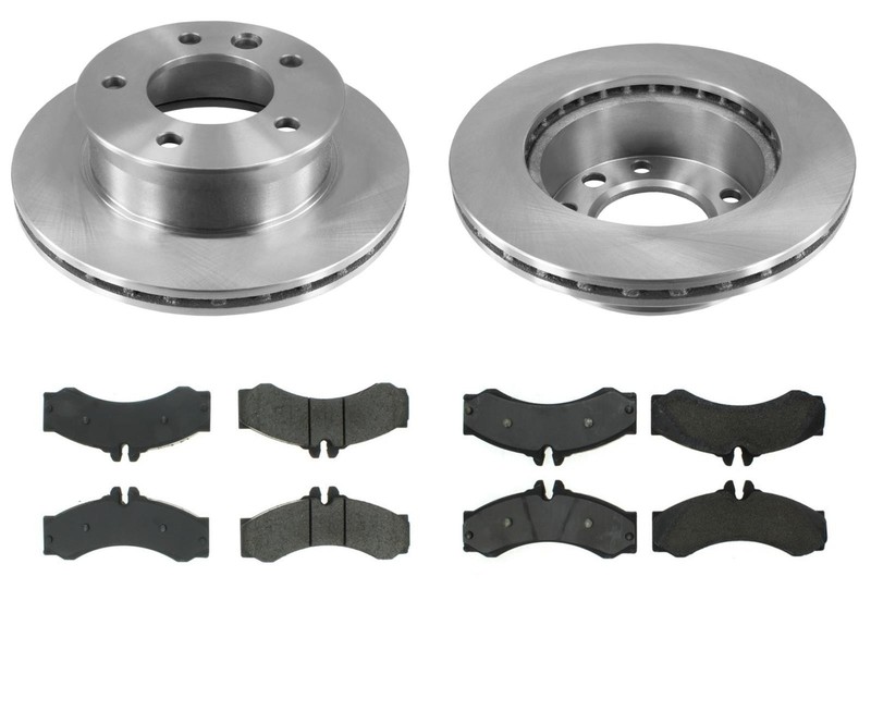 For 2003-2006 Sprinter 275MM From Axle S482214 Y422060 Front Brake Rotors & Pads