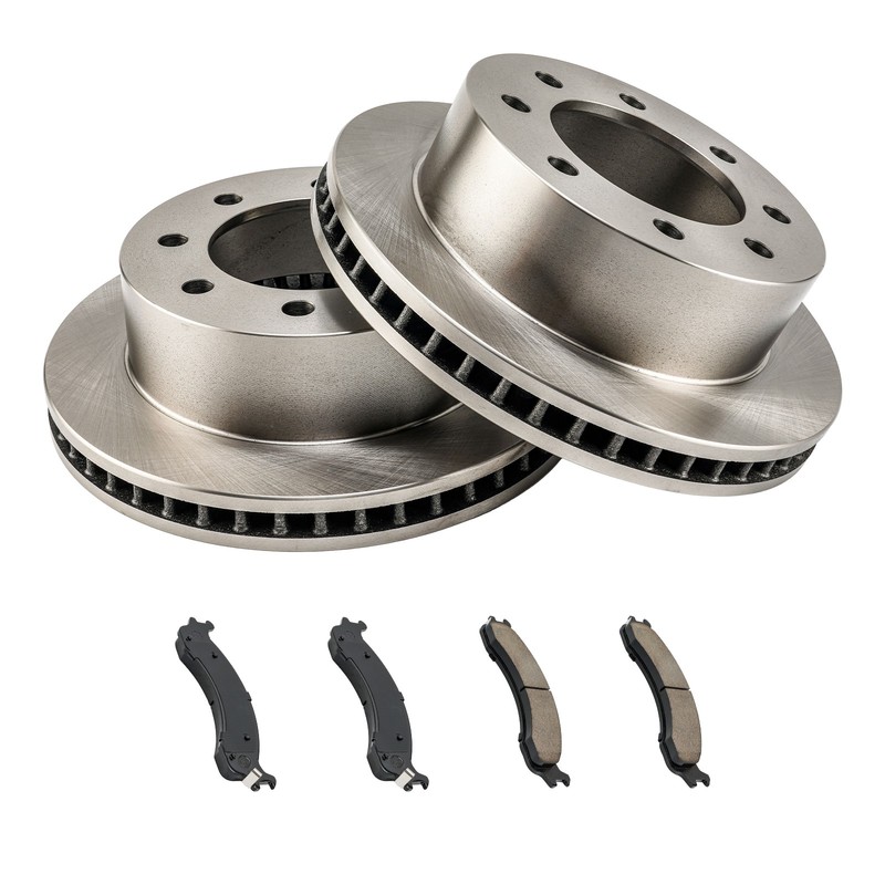 Front Brake Rotor and Pads Kit Fit For 2000-2002 Dodge Ram 2500 3500 6PR20000132 gallery