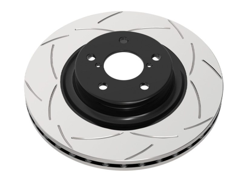 DBA Fits 08-15 Mitsubishi EVO X Street T2 Slotted Rear Brake Rotor