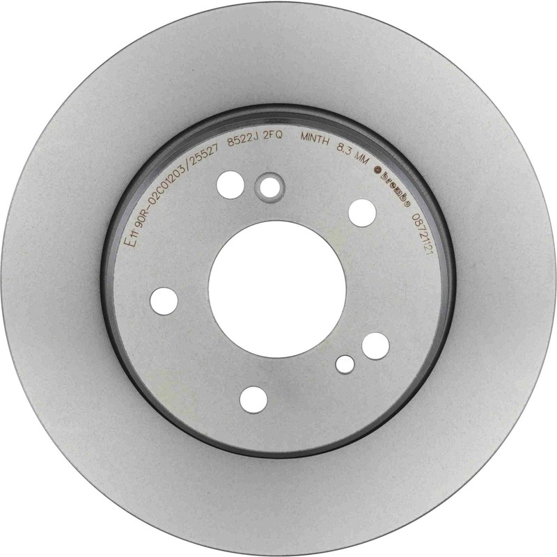 Rear Rotor Fits 1998-2005 Mercedes-Benz CLK320 08.7211.21 gallery
