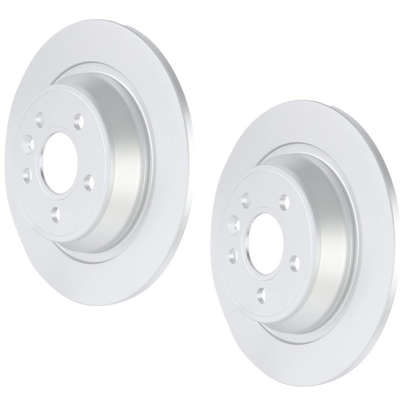 SET-BS44011634-2 Bosch Brake Discs 2-Wheel Set Rear for Land Rover Range Evoque