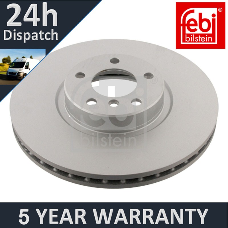 Fits BMW X5 2006-2018 X6 2007-2019 2.0 3.0 D 4.8 Febi Front 1x Brake Disc