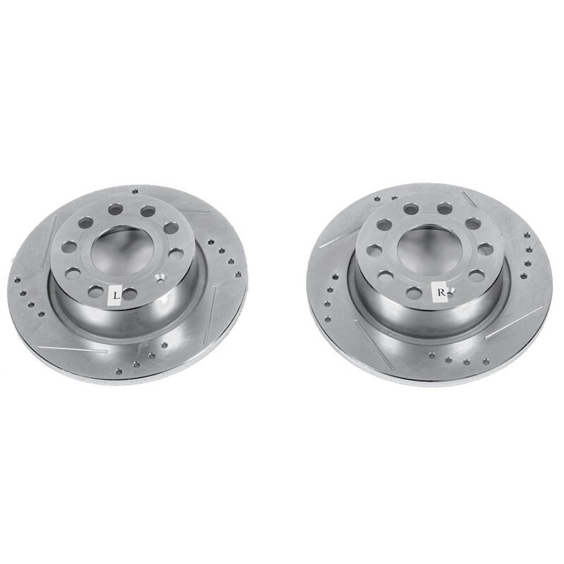 Power Stop For 2016 Volkswagen Eos Front or Rear Evolution Rotors - Pair gallery
