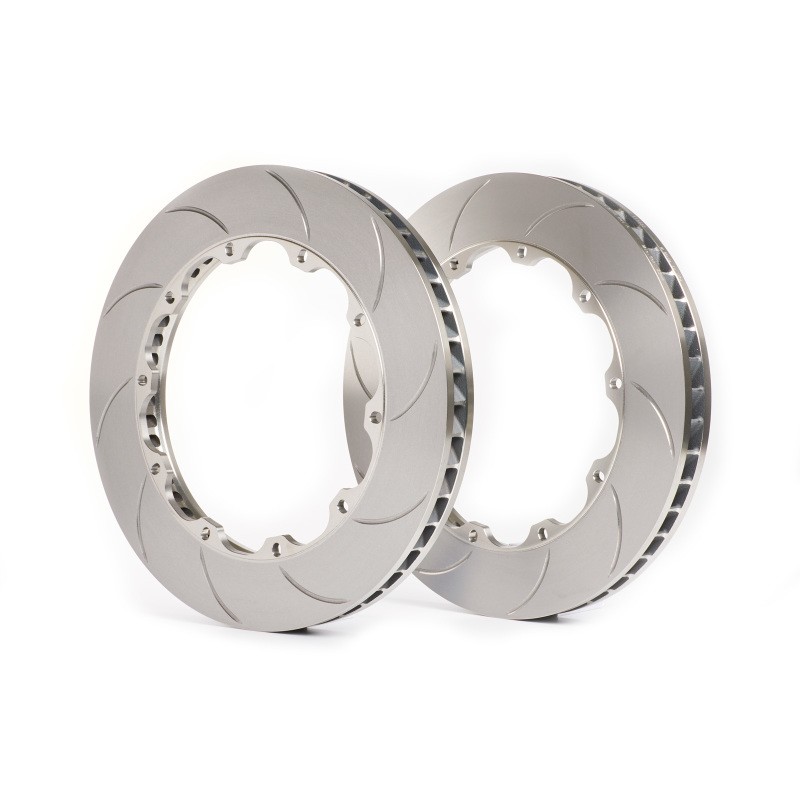 GiroDisc 345x28mm 10 Pin Holes 54mm Annulus Slotted Ring for Automotive