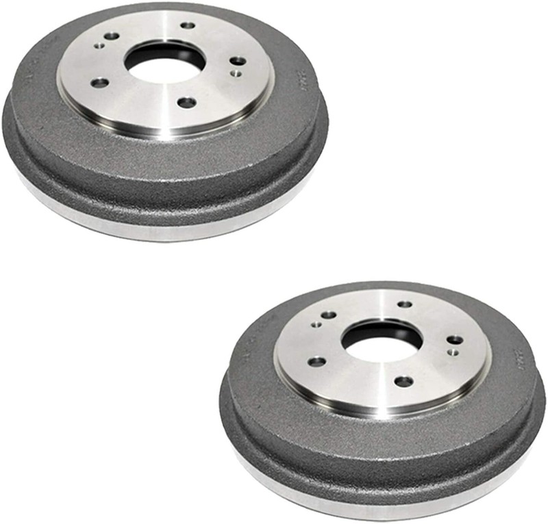 Front Disc Brake Rotors + Rear Drums Kit for 1997 1998 1999 2000 2001 Honda CR-V gallery