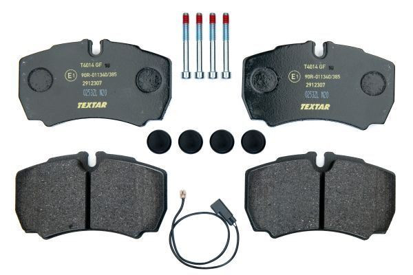 TEXTAR Brake Discs Rotors & Pads Rear Braking Service Set Fits Ford Transit gallery