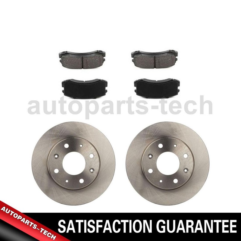 Brake Rotor Brake Pad Fits 2002-2007 Mitsubishi Lancer