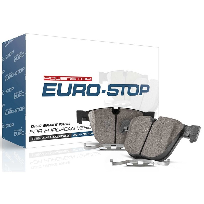 ESP0738 Powerstop 2-Wheel Set Brake Pad Sets Rear for Saab 9-3 900 1997-1998 gallery
