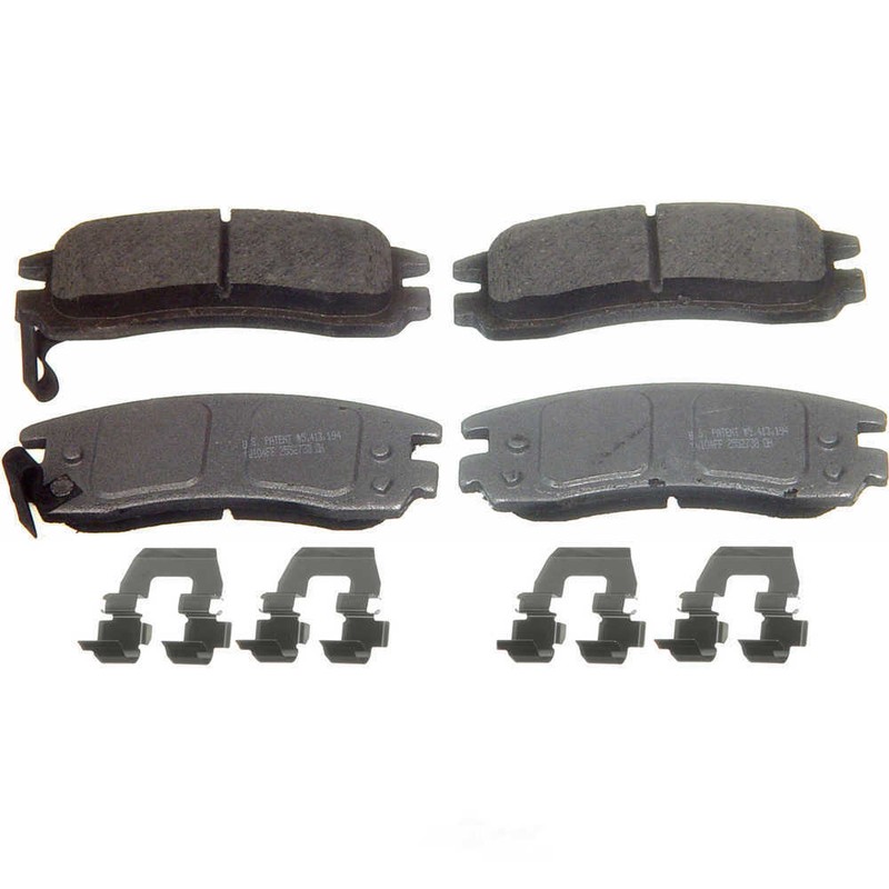 Organic Disc Brake Pad Set-Rear Wagner PD698