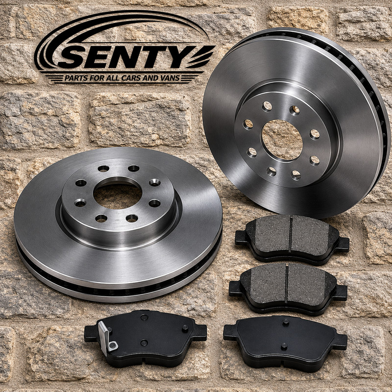 Vauxhall Mokka 2012-2018 Front Brake Discs and Brake Pads Set 300MM