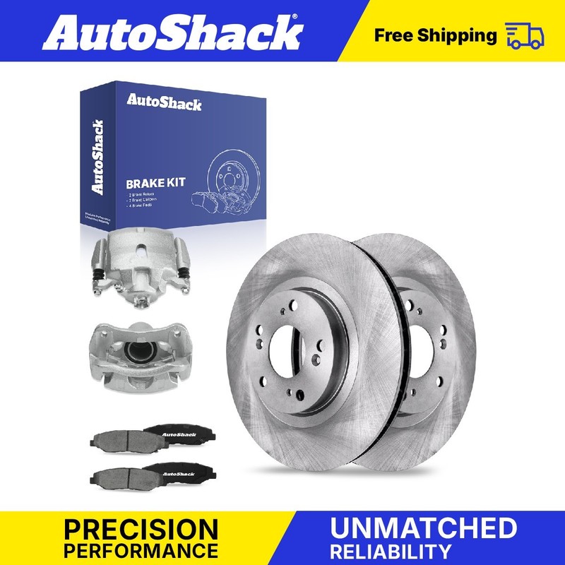 Front Brake Rotors Ceramic Pads Calipers for Honda Civic CR-V Acura ILX