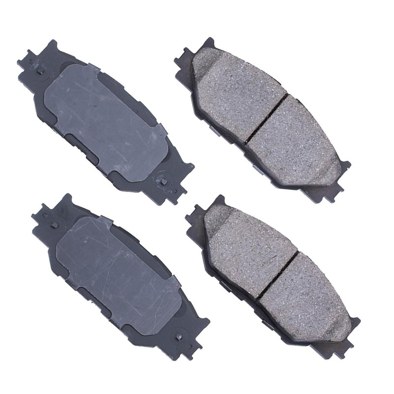 New OE Front & Rear Ceramic Brake Pads Kit For 2006-2013 Lexus IS250 9 Yr Warr. gallery