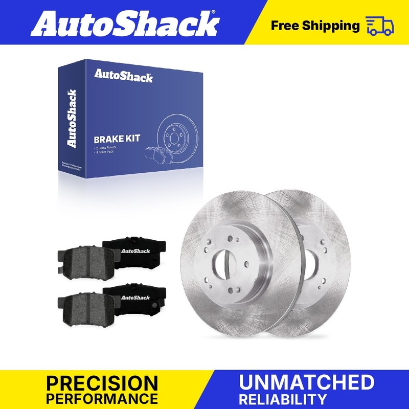 Rear Brake Rotors Premium Pads for Honda, CR-Z 2011-2015, FWD L4 1.5L