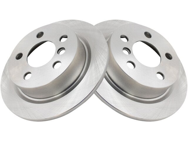 TRQ 12QT92F Rear Brake Rotor Set Fits 2014-2019 Mini Cooper