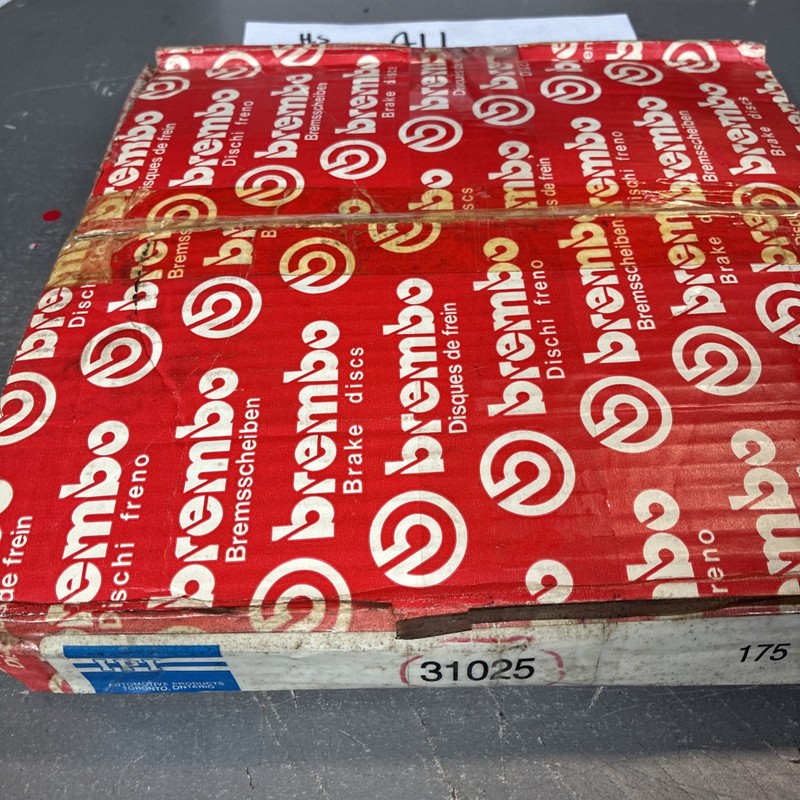 (1) NOS Disc Brake Rotor IPI 31025 Genuine Brand New In Box