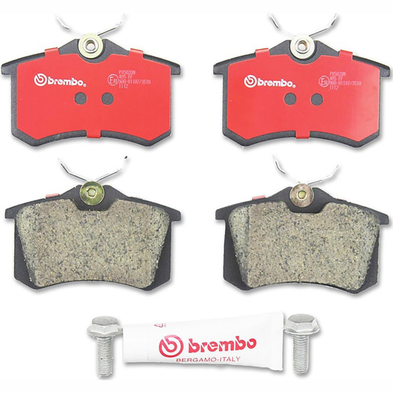 Brembo 6 Rear Brake Rotor & Pad Fits 2000-2006 Audi TT Quattro gallery