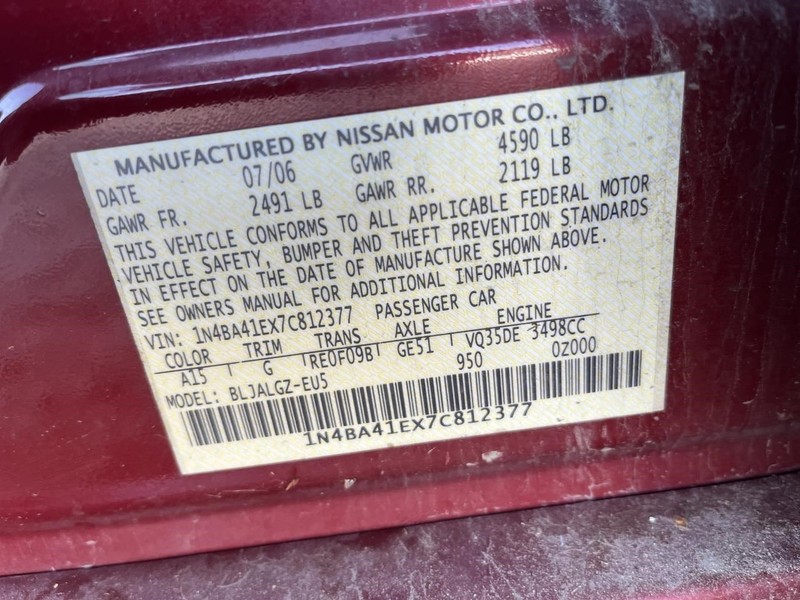 Front Brakes Rotor Only Fits 04-08 MAXIMA 1410433 gallery