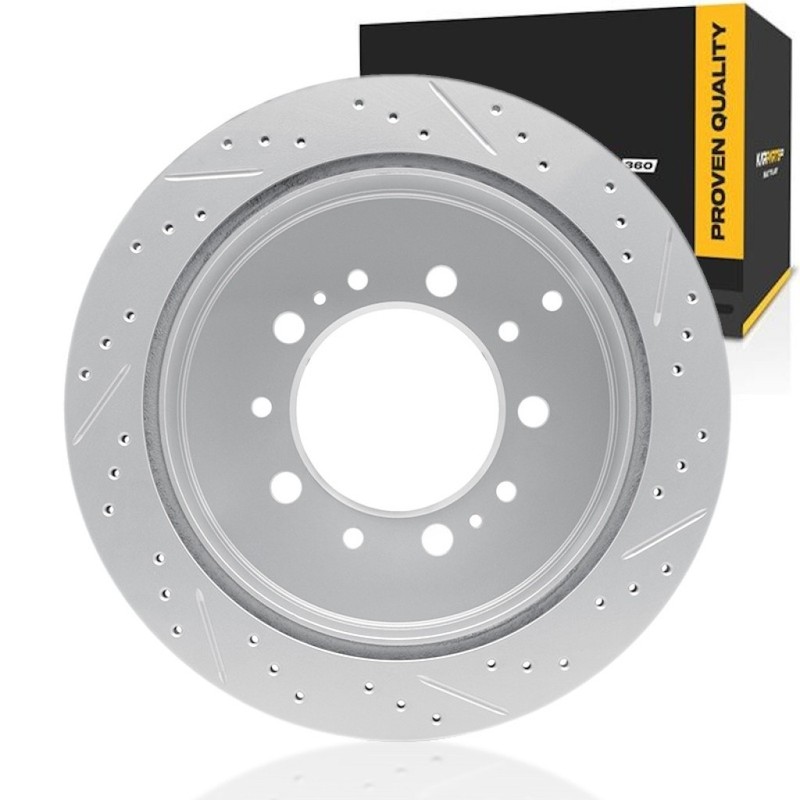 For Lexus LX570 2013-2021 Brake Rotor | 112 mm. / 4.41 in Center Hole Diameter