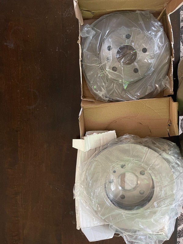 Two Front Rotors for a 2014 Chevy Malibu 2.5L L4