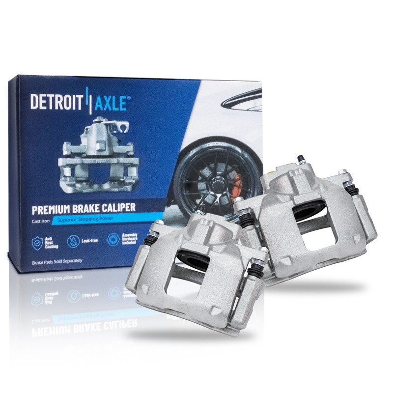 Front Drilled Rotors Caliper Ceramic Brake Pads for Town & Country Grand Caravan gallery