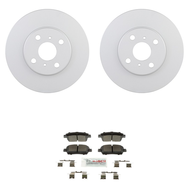 Bosch Front Quietcast Rotors Ceramic Disc Brake Pad Kit For Scoin xA xB 2004