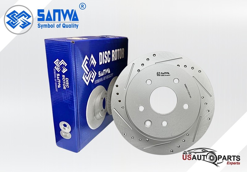 SANWA REAR RH BRAKE ROTOR SOLID &GEOMET COATED D&S 291mm FOR NISSAN ALTIMA 02-23 gallery