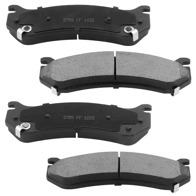 Rear Brake Rotors + Pads For Chevy 2000-05 Silverado 2000-04 Sierra 2500 B31 CA gallery