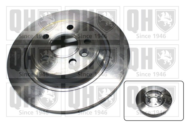 2x Brake Discs Pair Solid fits VOLVO V70 Mk3 3.2 Rear 07 to 10 B6324S 302mm Set gallery