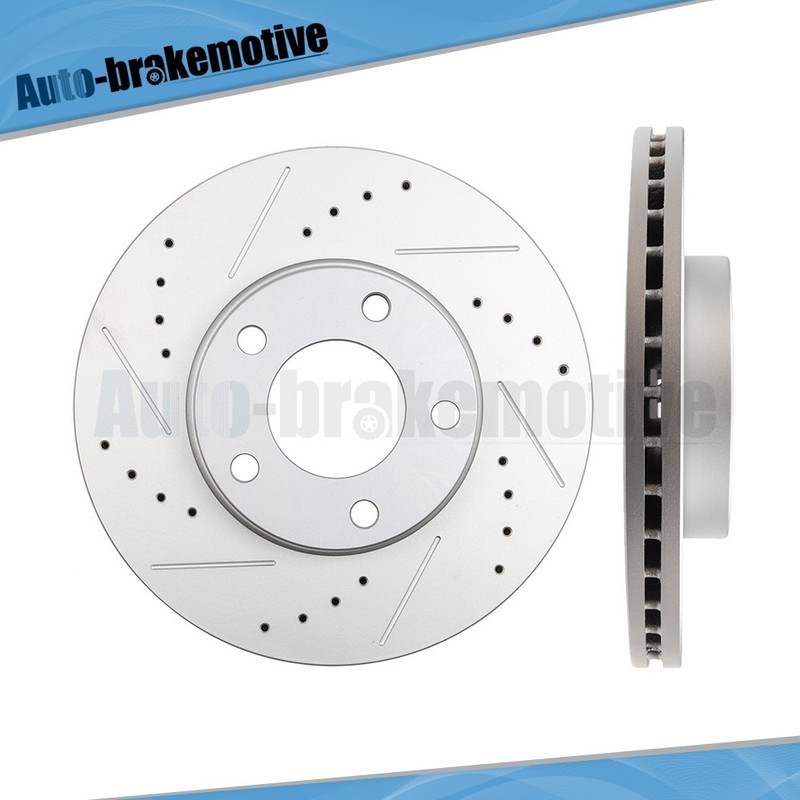 FRONT BRAKE ROTORS UNIVERSAL FOR 2004-2013 MAZDA 3 gallery