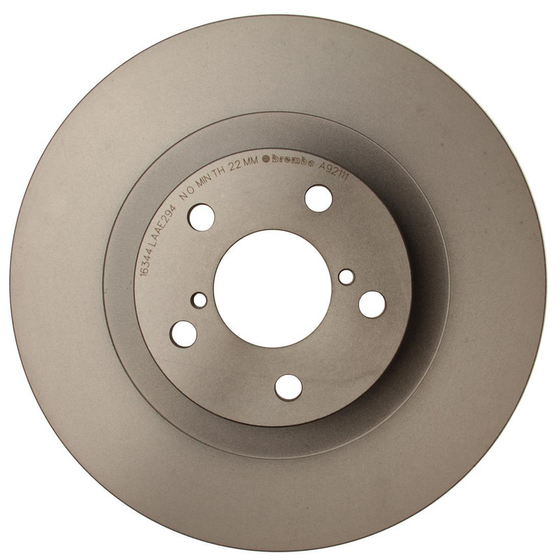 Fits 2013-2016 Scion FR-S Front Coated Brake Rotors - Brembo Premium OE gallery
