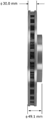 Bendix Premium Drum And Rotor Disc Brake Rotor P N Prt6085 gallery