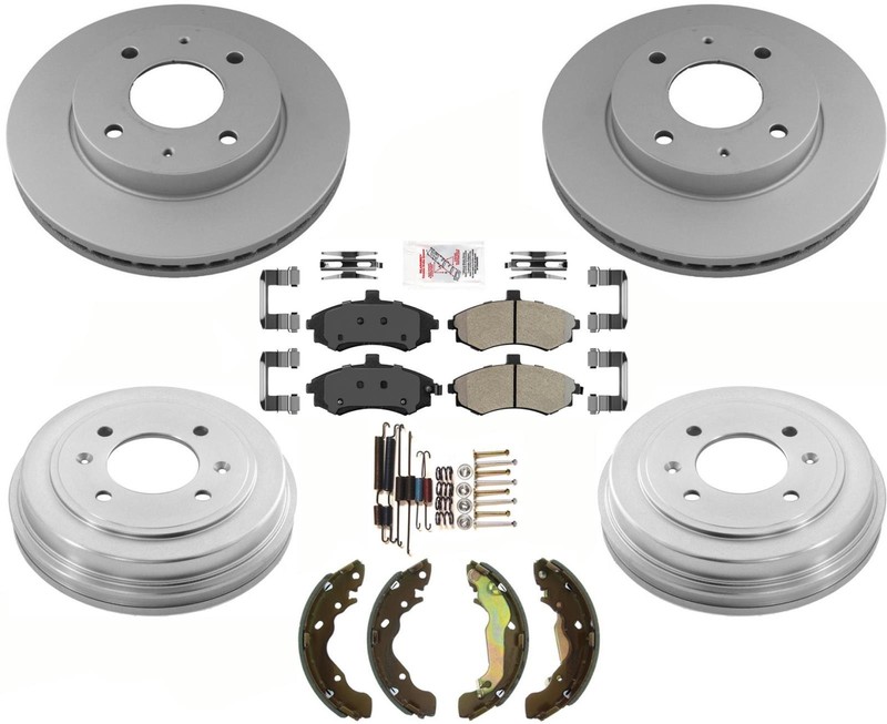 Disc Brake Rotors Pads Brake Drums & Brake Shoes Fits Hyundai Elantra 2002-2005
