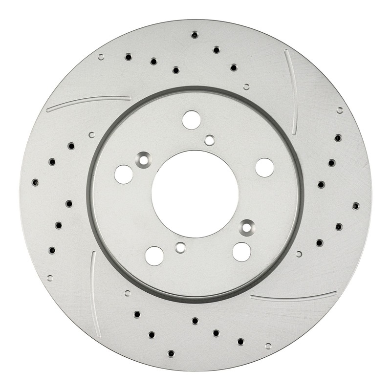 2x Drilled Slotted Vented Front Brake Rotors For 2005-2010 Honda Odyssey 31368 gallery
