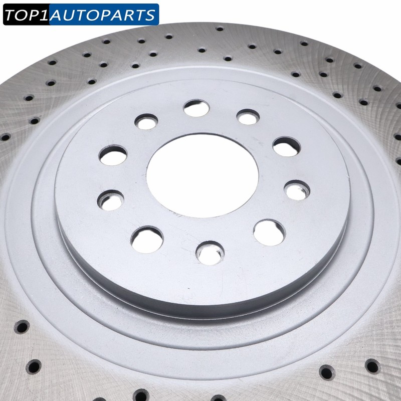 Set of 4 Brake Rotor With Holes 670035019 fit Maserati Quattroporte Ghibli 2017+ gallery