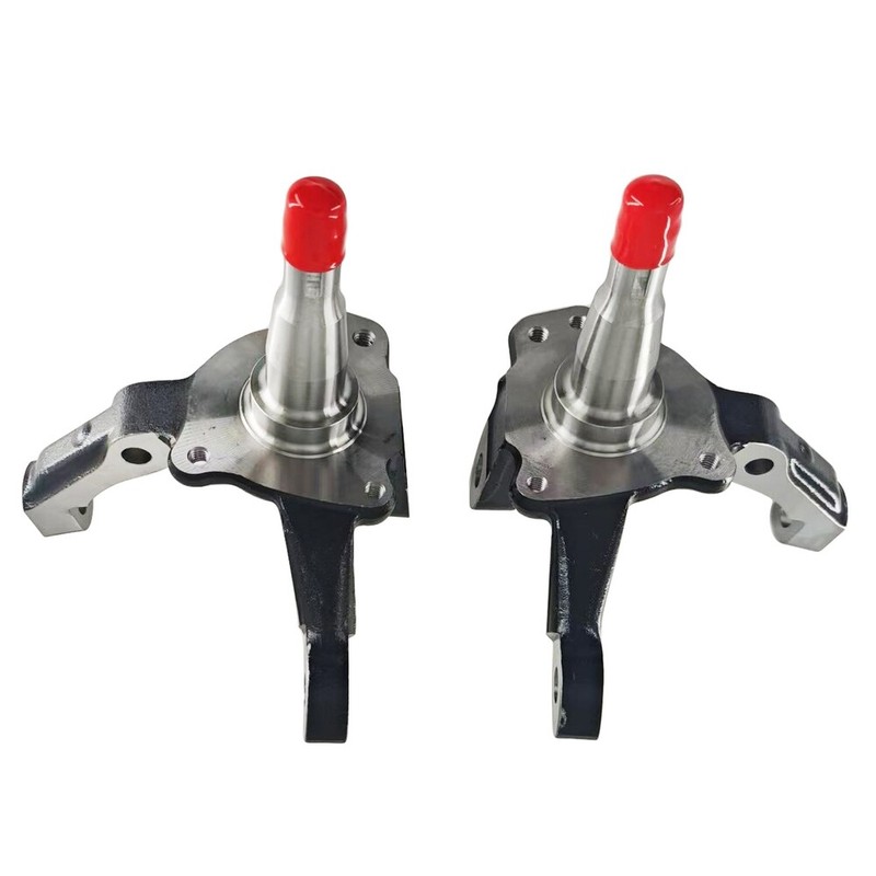 For 1974-1978 Ford Mustang II Pinto Forged Steel 1-Piece Stock Height Spindles gallery